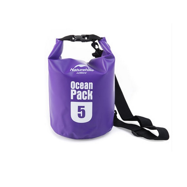 purple dry bag