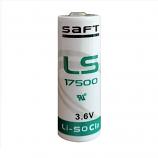 SAFT LS17500 3.6V Size A Lithium Thionyl Chloride (Li-SOCl2) Cylindrical Battery (1 Piece)
